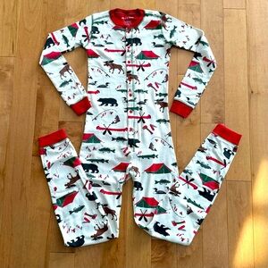 Little Blue House Happy Camper Kids’ Union Suit